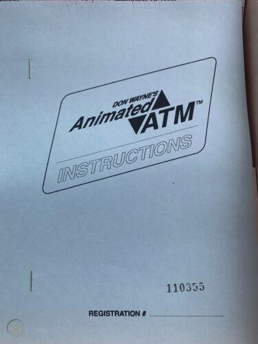 Don Wayne's Animated ATM Wallet Instructions cover