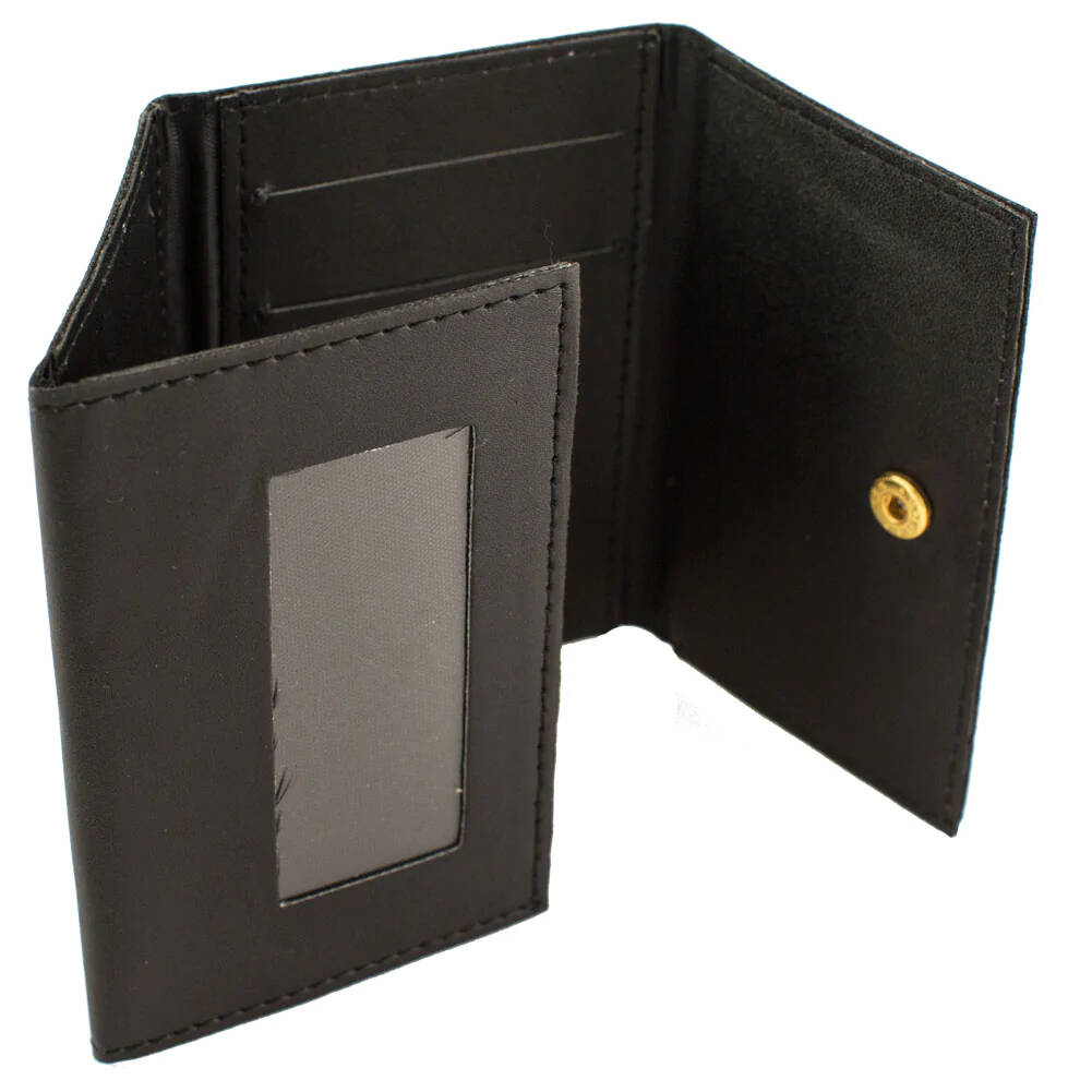 Magic Wallet Deluxe by Magic Makers shown standing on edge and opened up