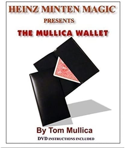 Mullica Wallet by Heinz Minten and Tom Mullica product image on white background and red writing
