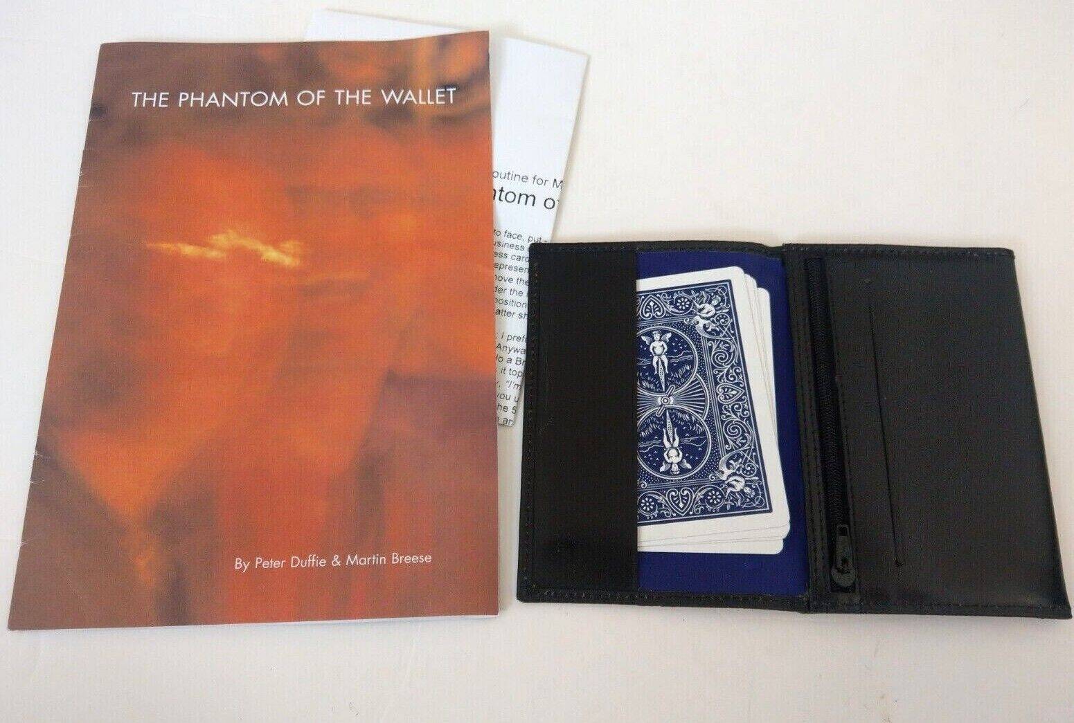 The Phantom of the Wallet by Peter Duffie and Martin Breese with blue bicycle cards inside