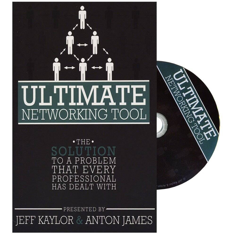 Ultimate Networking Tool by Jeff Kaylor and Anton James product image showing DVD and packaging only