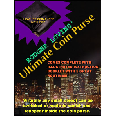 Ultimate Coin Purse by Rodger Lovins promotional image with pictures and text