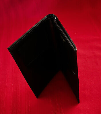 Barry Price Wallet shown open standing on edge View 1